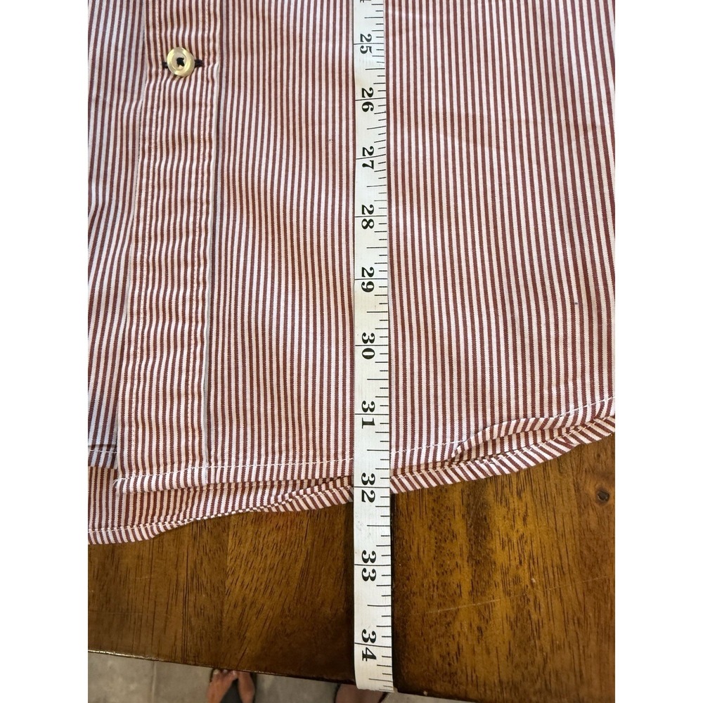 Lot Of 3 Men's Large Dress Shirts Pink Family Izod Tommy Hilfiger & Croft Barrow - Picture 8 of 13
